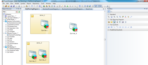 Power Designer创建城市规划模型的操作教程截图