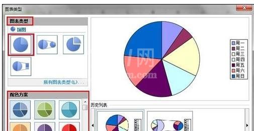 excel2007制作扇形图的相关操作步骤截图