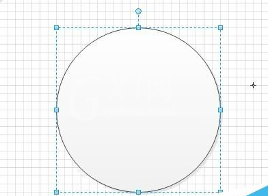 Microsoft Office Visio绘画圆形笑脸的相关操作步骤截图