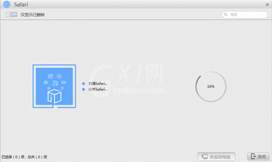 苹果恢复大师恢复ipad中Safari的具体操作步骤截图