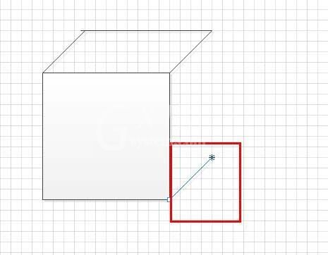 Microsoft Office Visio绘制三维正方体图形的详细操作步骤截图