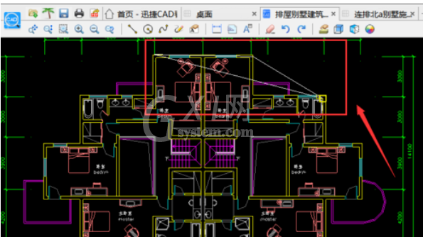 CAD快速看图测量图纸区域面积的相关操作步骤截图