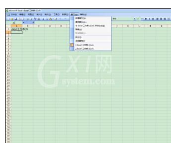 excel2007将两个工作表分开窗口显示的操作教程截图