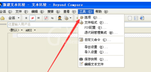 Beyond Compare保存前备份文件的操作教程截图