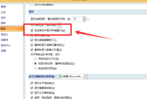 office2007中Excel打开两个窗口的操作教程截图