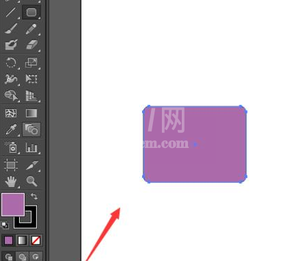 Adobe Illustrator CS6调整圆角的操作教程截图