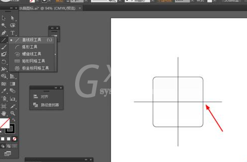 Adobe Illustrator CS6绘制加号系列图标的操作教程截图