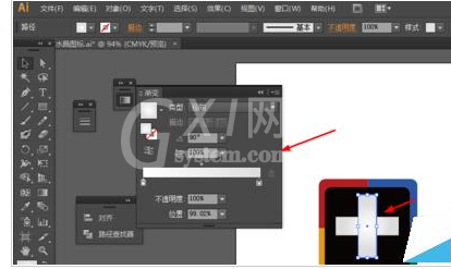 Adobe Illustrator CS6绘制加号系列图标的操作教程截图