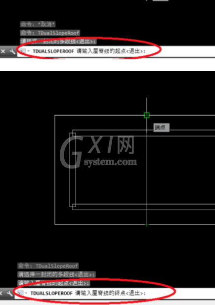 天正建筑2014绘制人字屋顶的操作教程截图