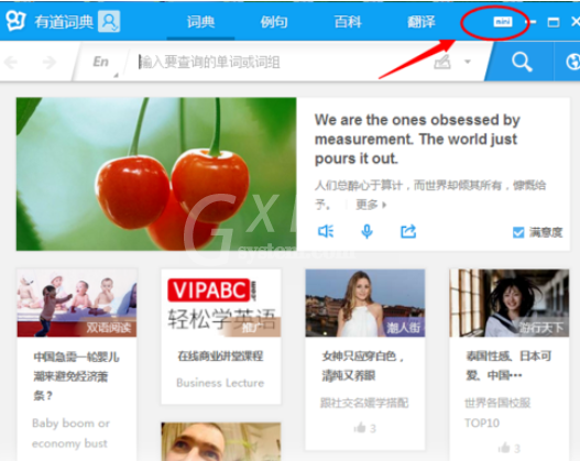 有道词典中迷你窗口的设置方法介绍截图