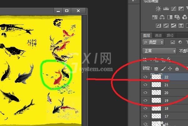 photoshop cs6快速找到图形所在图层的详细操作教程截图