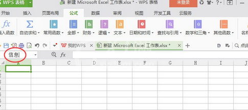 wps2007中使用名称管理器的详细操作步骤截图