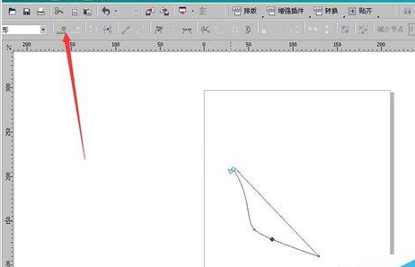 CorelDraw X4中添加以及删除节点的相关操作教程截图