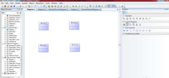 Power Designer建立逻辑数据模型的相关操作教程截图