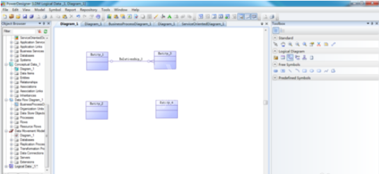 Power Designer建立逻辑数据模型的相关操作教程截图