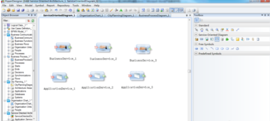 Power Designer建立SOA模型的相关操作教程截图