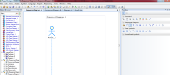 Power Designe建立UML序列图的操作教程截图