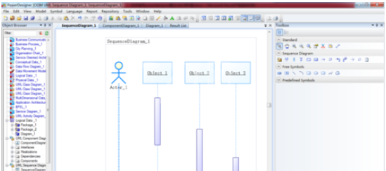 Power Designe建立UML序列图的操作教程截图