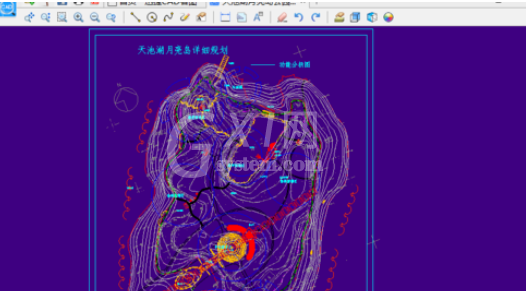 CAD迷你看图设置图纸颜色背景的操作教程截图