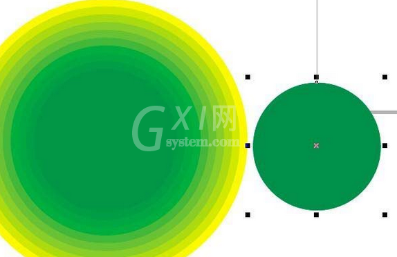 CorelDraw X4使用交互式调和工具制作渐变图的相关操作教程截图