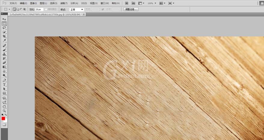 Adobe Photoshop中使用内容识别功能快速除杂物的操作教程截图