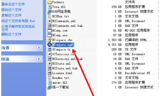 Beyond Compare设置对比属性的操作教程截图