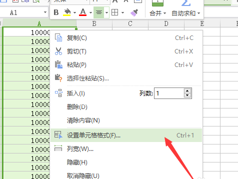 wps2007设置为电话号码格式的操作教程截图