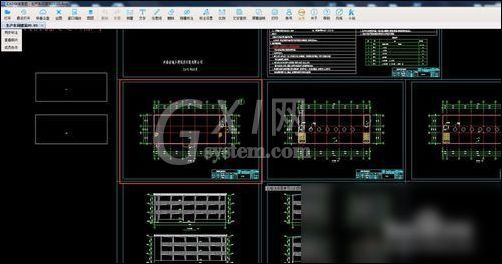 CAD快速看图分图的操作教程截图