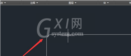 AutoCAD2016倒圆角的相关操作方法截图