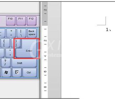 Word 2013中取消自动编号的操作教程截图