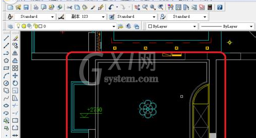 AutoCAD2016绘画顶面布置图的相关使用方法截图