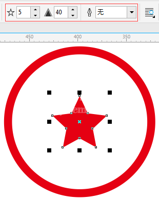 CorelDraw X4制作真实圆形印章的操作方法截图