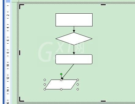 Word 2003中制作流程图的操作教程截图