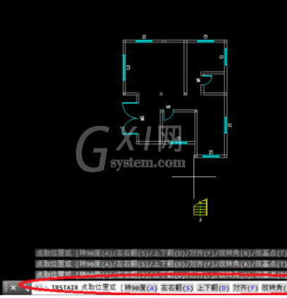 天正建筑2014绘制双跑楼梯的操作教程截图