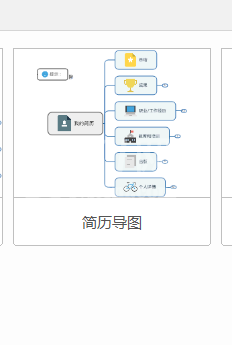 mindmanager制作个人简历的操作教程截图