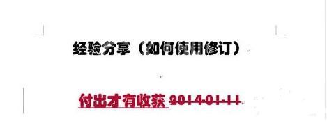 Word 2013中使用修订功能的操作教程截图