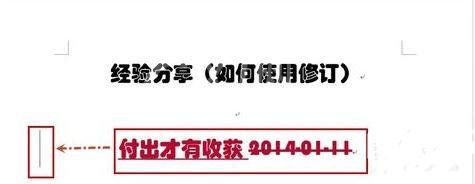 Word 2013中使用修订功能的操作教程截图