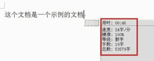 极点五笔输入法统计打字速度及字数的使用方法截图