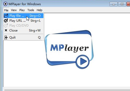 MPlayer播放器打开播放本地视频文件的操作教程截图