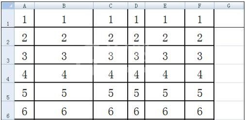 excel2007平均分配列宽的操作教程截图