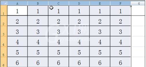 excel2007平均分配列宽的操作教程截图