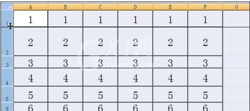 excel2007平均分配列宽的操作教程截图