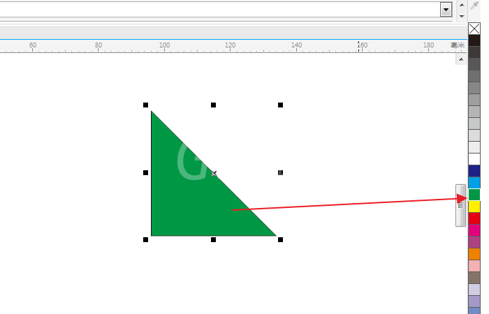 CorelDraw X4制作出三角形的操作教程截图