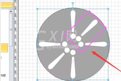 Microsoft Office Visio设计地漏原型图的具体操作教程截图