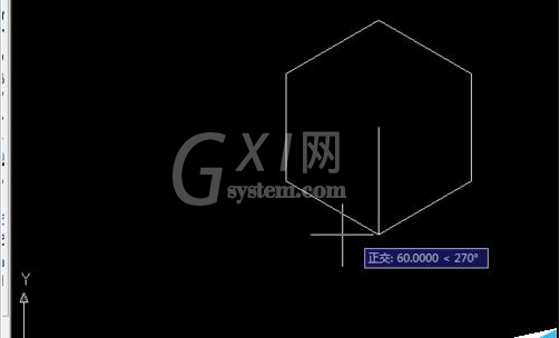 AutoCAD2016中使用命令建立正六边形的操作教程截图