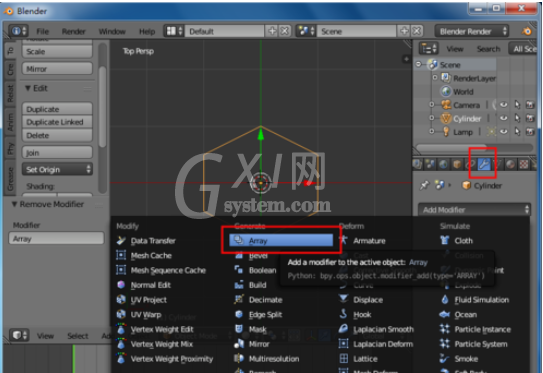 Blender中制作蜂巢网格的使用方法截图