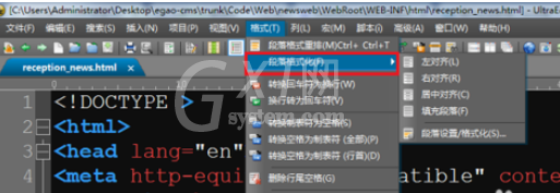 UltraEdit设置字体大小的操作教程截图