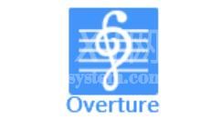 Overture打出两个符杆音符的操作方法