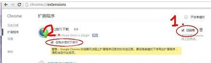 谷歌浏览器中安装QQ旋风插件的详细使用教程截图
