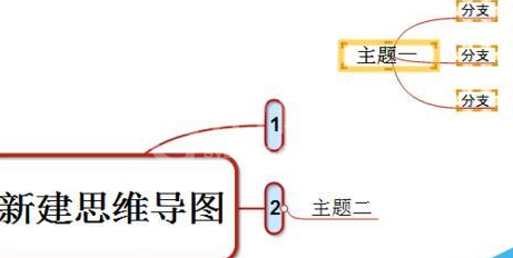 mindmanager分离主题的详细操作教程截图